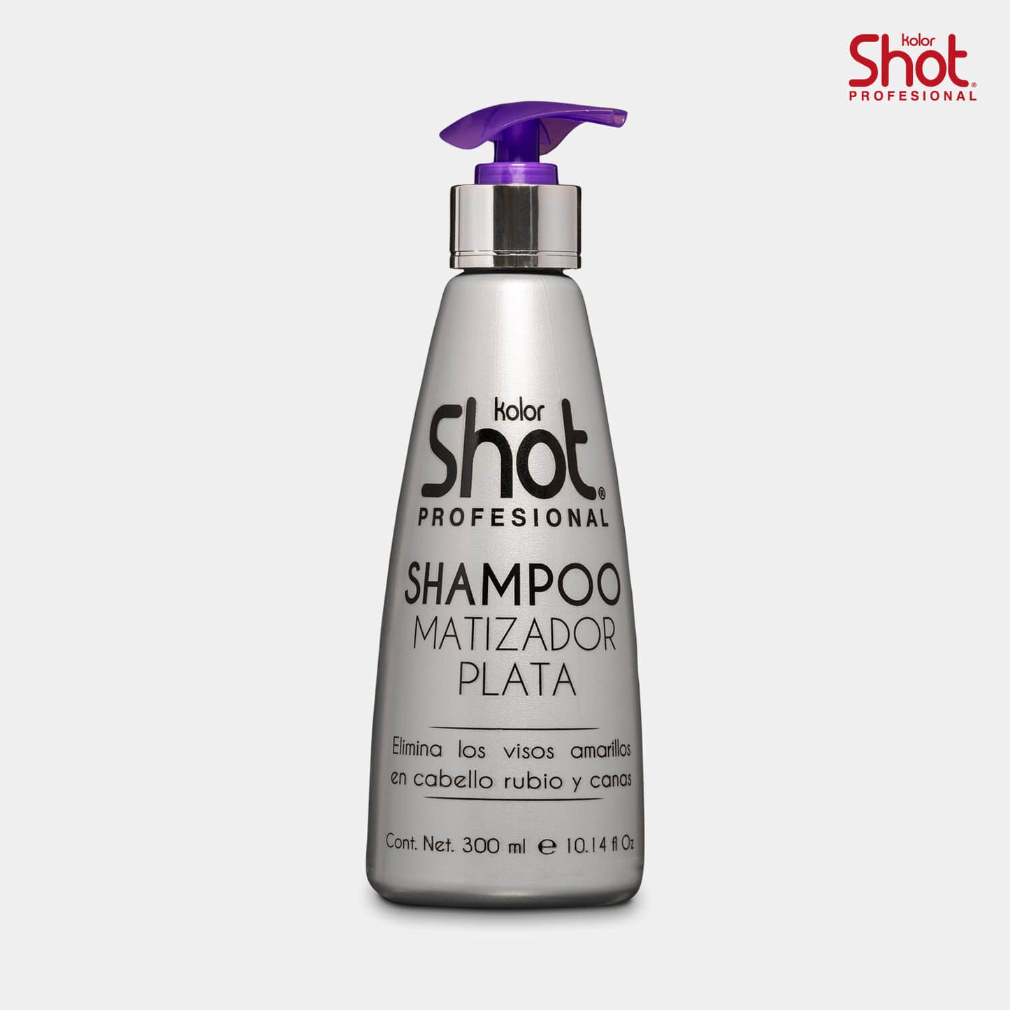 Shampoo Matizador Plata Para Rubios Y Canos