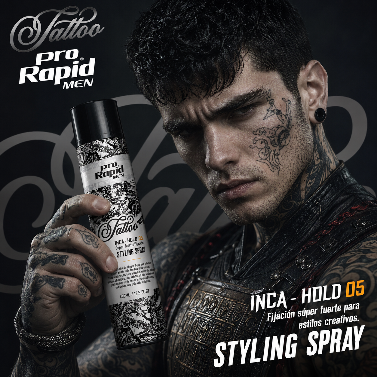 Spray Fijador Ultra Fuerte Inca - Hold 05 Styling Spray 400ml