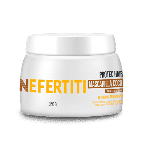 Mascarilla Intensiva Restauradora Protec Hair Coco Para Cabellos Teñidos 350g