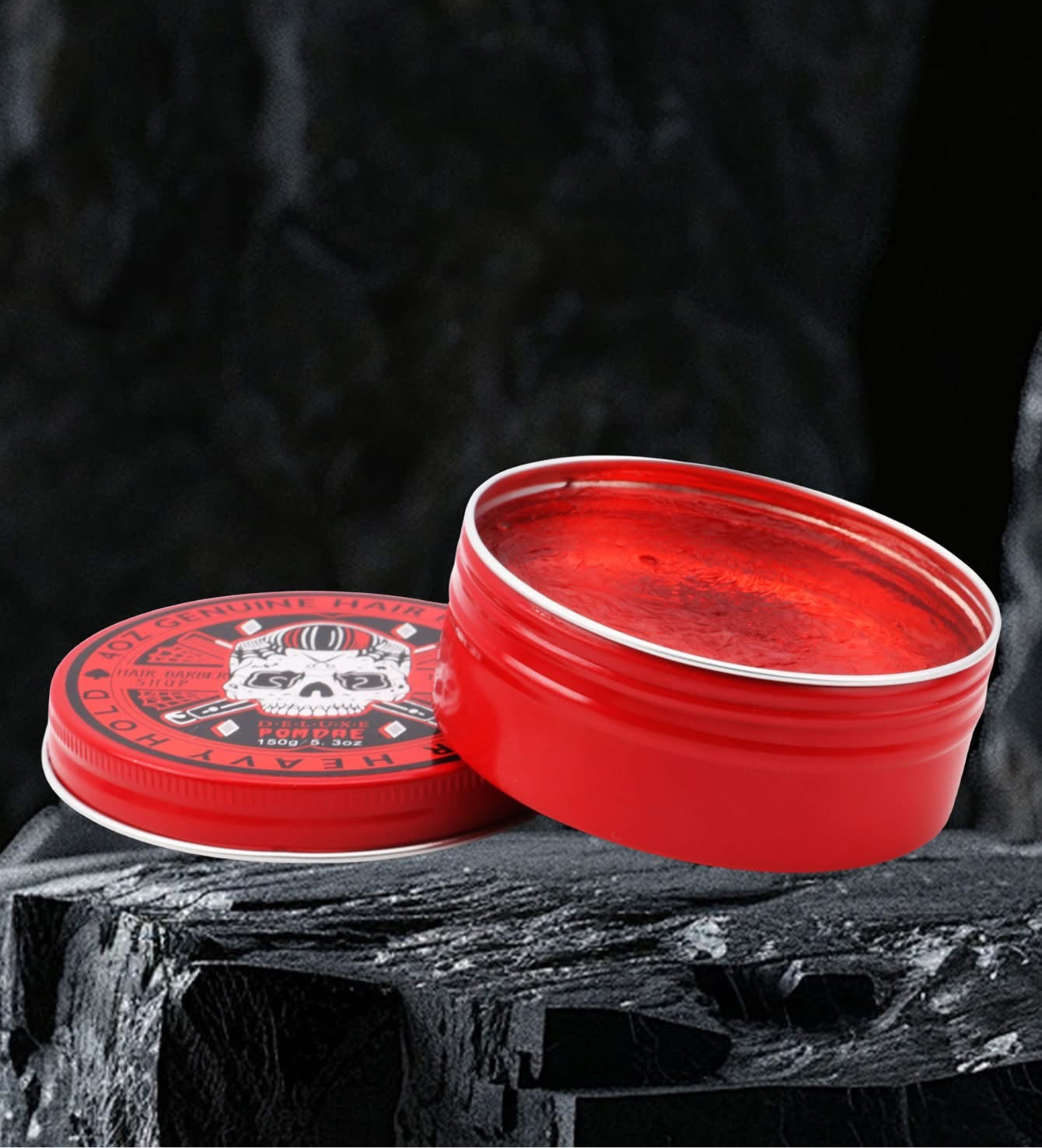 Cera Para Peinar Base Agua Súper Heavy Hold RED