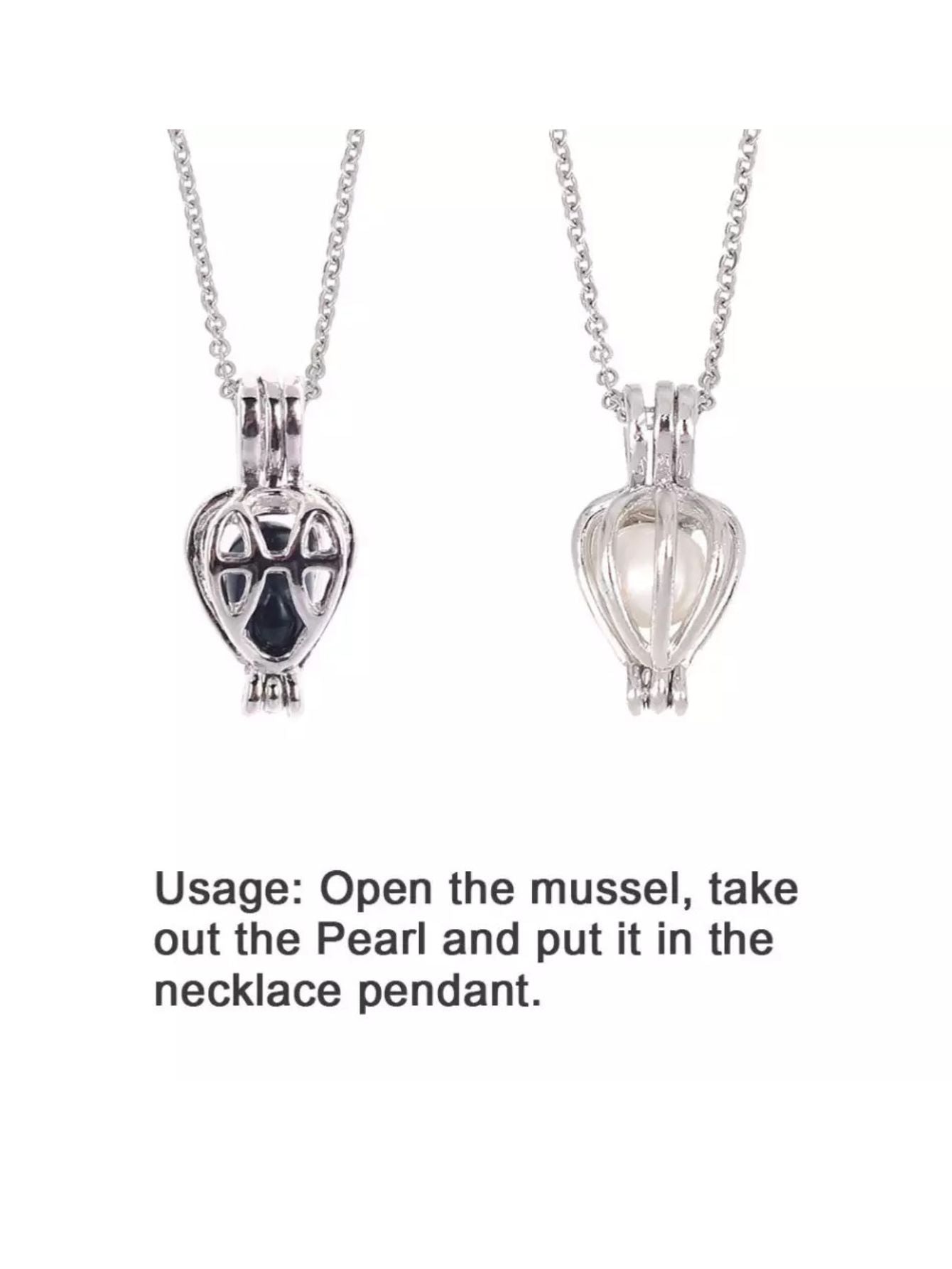 Set de collar de perla cultivada Love Pearl Gift Set