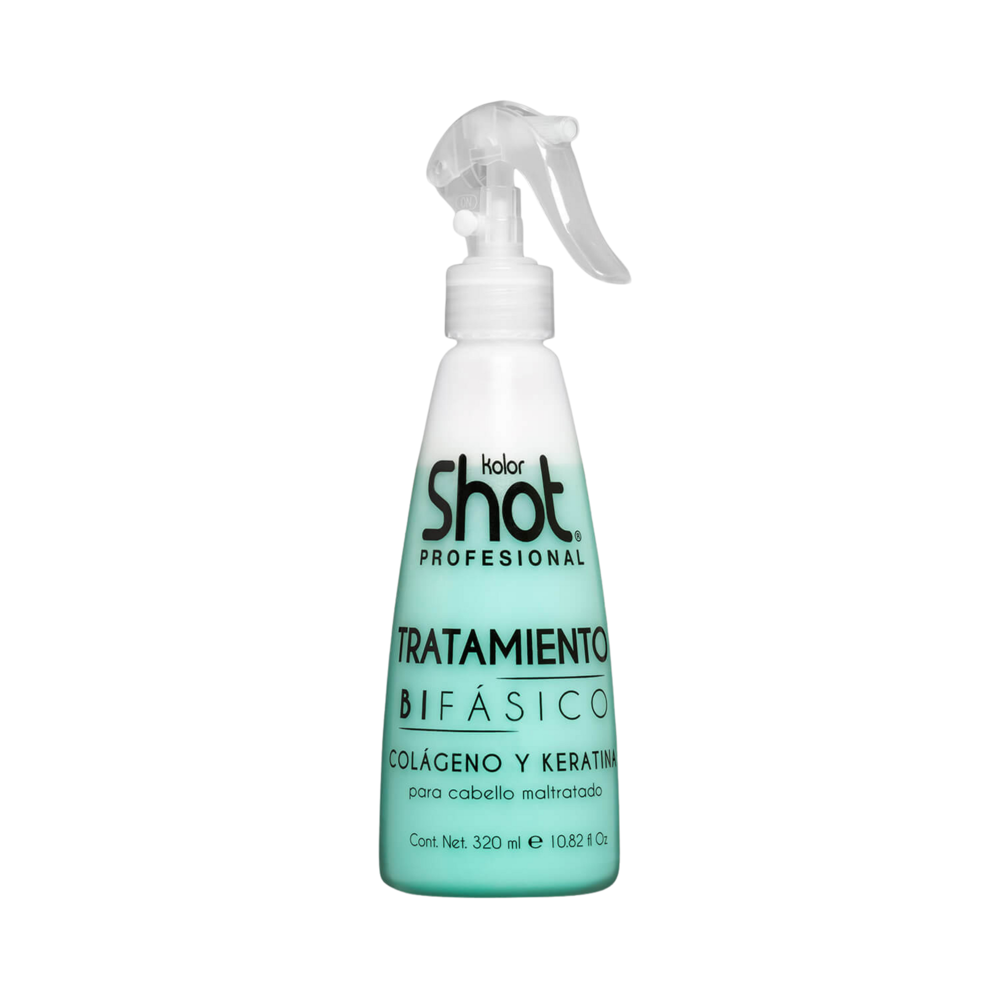 Tratamiento Bifásico Colágeno + Keratina Para Cabello Maltratado 300ml