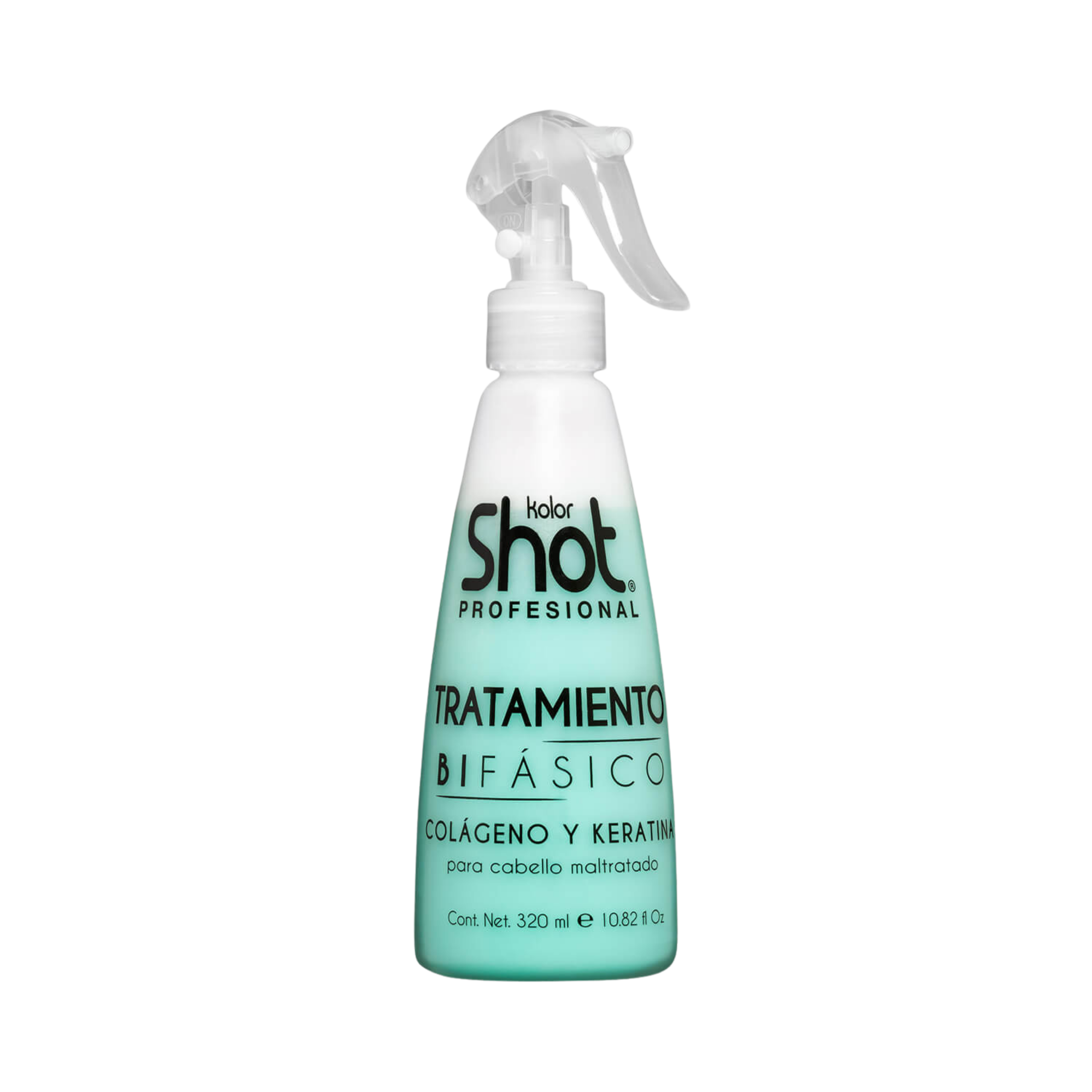 Tratamiento Bifásico Colágeno + Keratina Para Cabello Maltratado 300ml