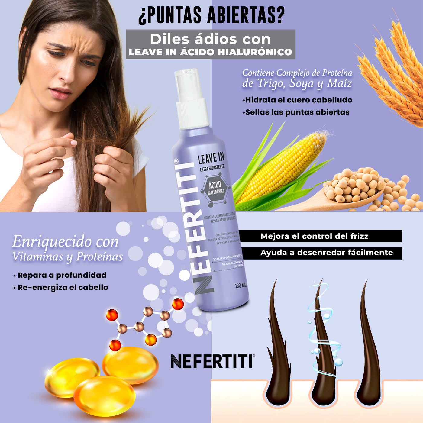 Leave In Extra Hidratante Ácido Hialurónico 130ml