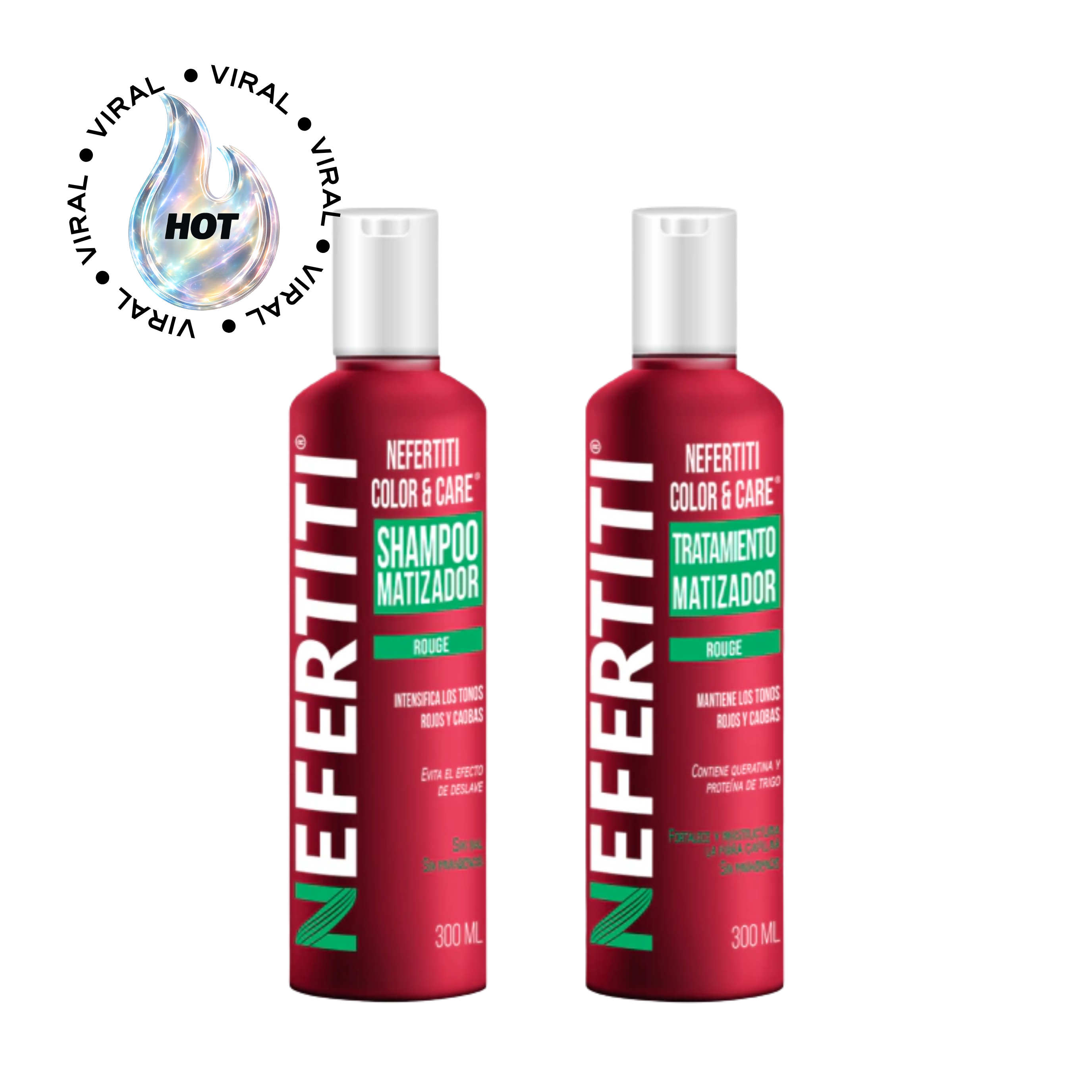 Kit Matizador Color & Care Rouge Para Rojos Y Caobas