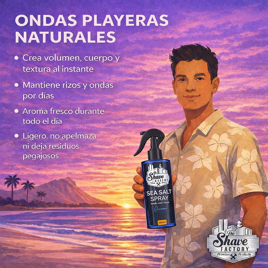 Sea Salt Spray Texturizador Ondulante 250ml