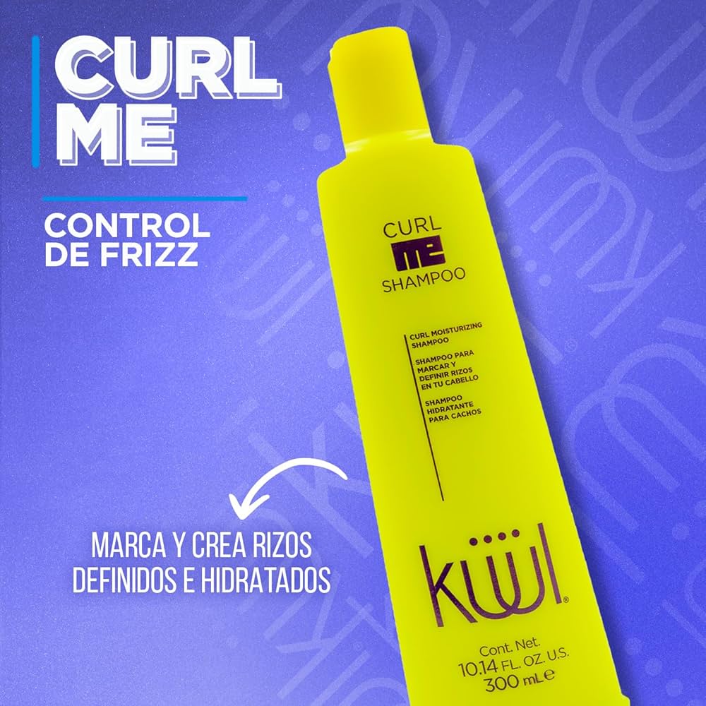 Curl Me Shampoo 300ml Activador De Rizos Con Aminogen Complex