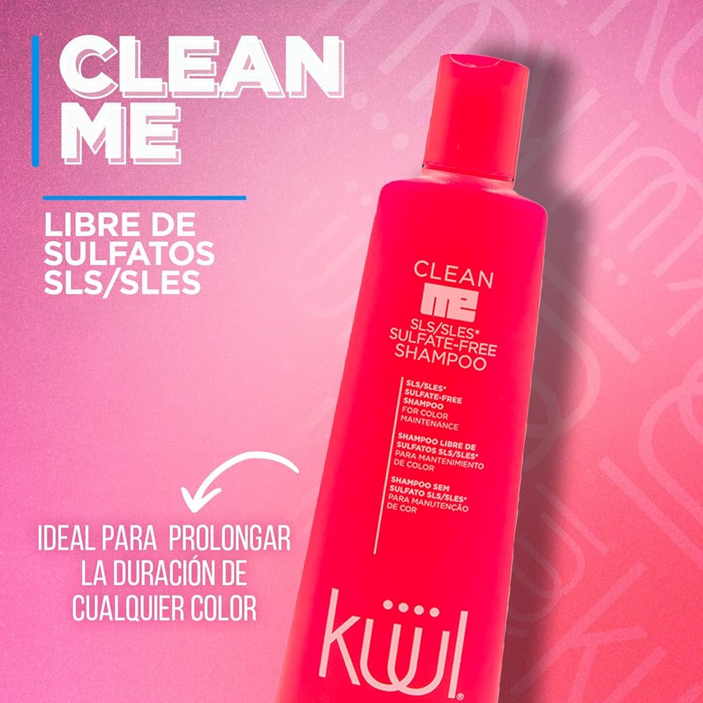 Shampoo Clean Me Sulfate Free Libre De Sales Y Sulfatos 300ml