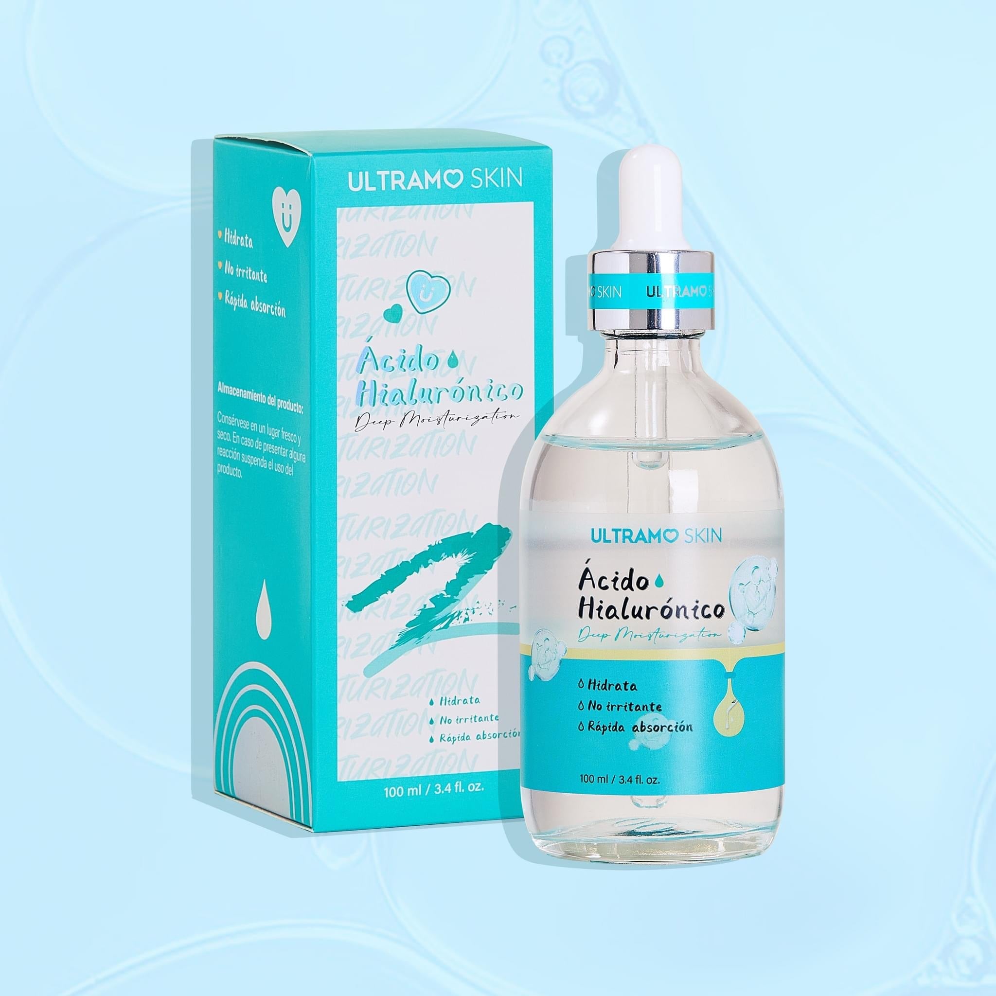 Sérum facial hidratante jumbo Ácido Hialurónico