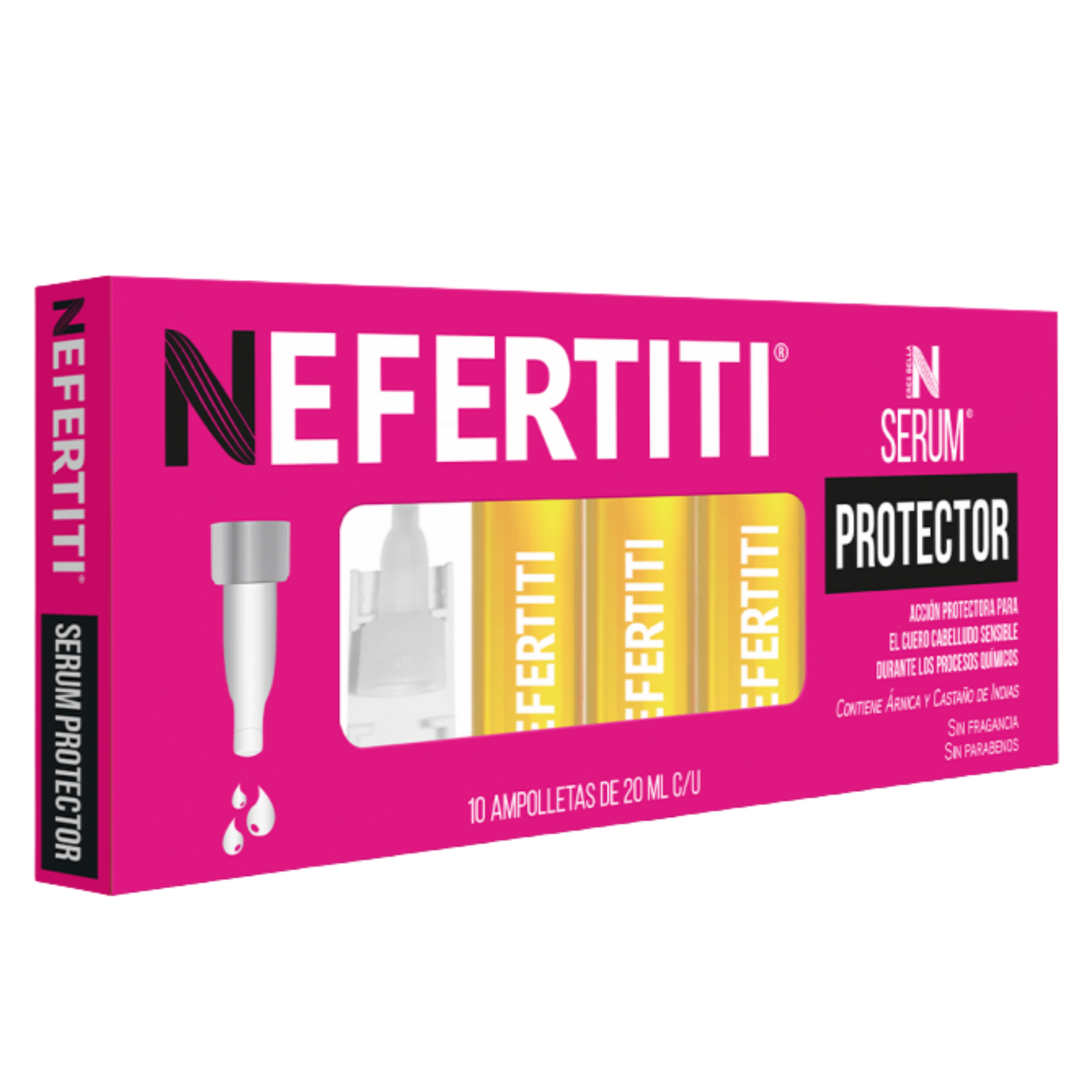 Sérum Protector de Cuero Cabelludo Pre-Procesos Químicos 20ml x 10