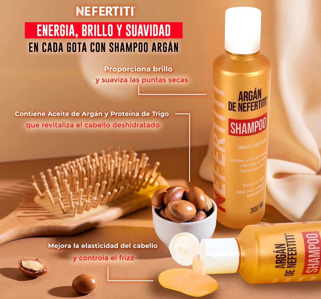 Kit Promocional con Estuche Aceite de Argán 3 Piezas