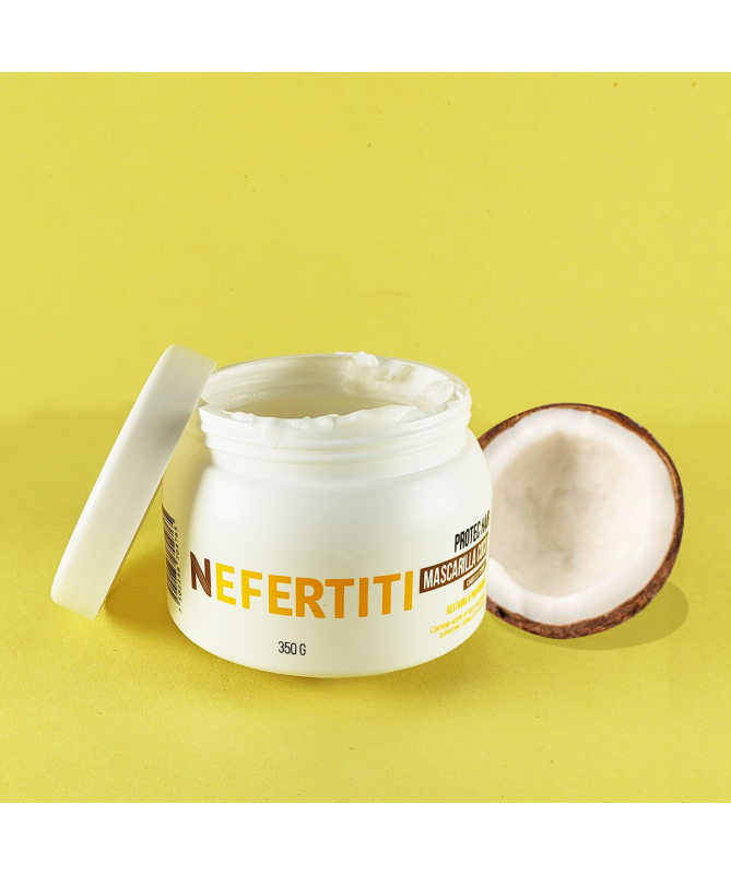 Mascarilla Intensiva Restauradora Protec Hair Coco Para Cabellos Teñidos 350g