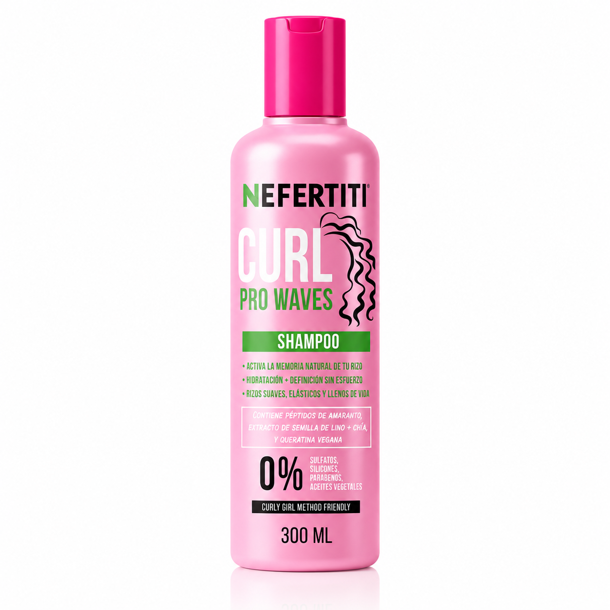 Curl Pro Waves Shampoo Para Rizos 300ml