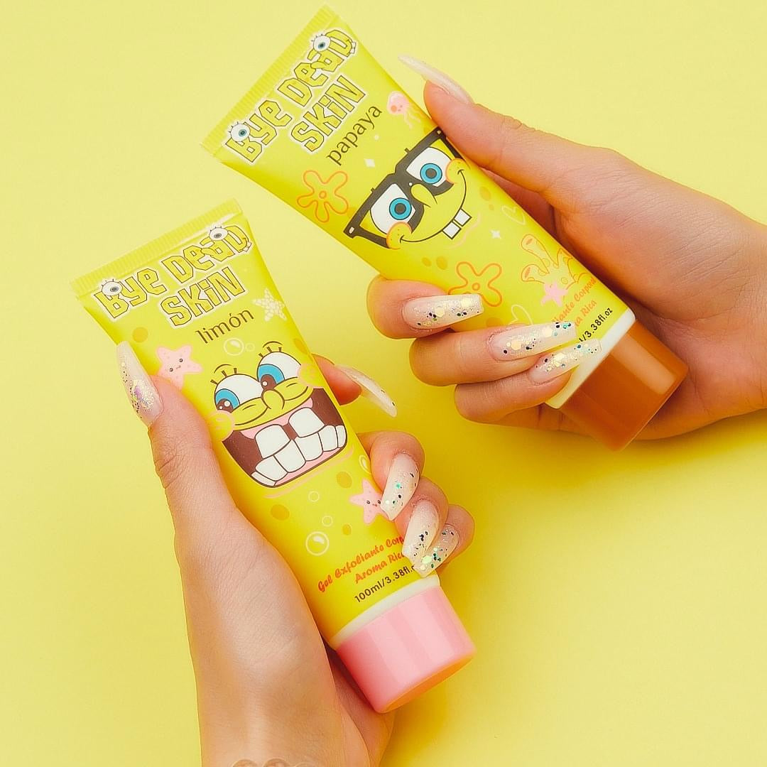 Gel peeling exfoliante facial Sponge Bob
