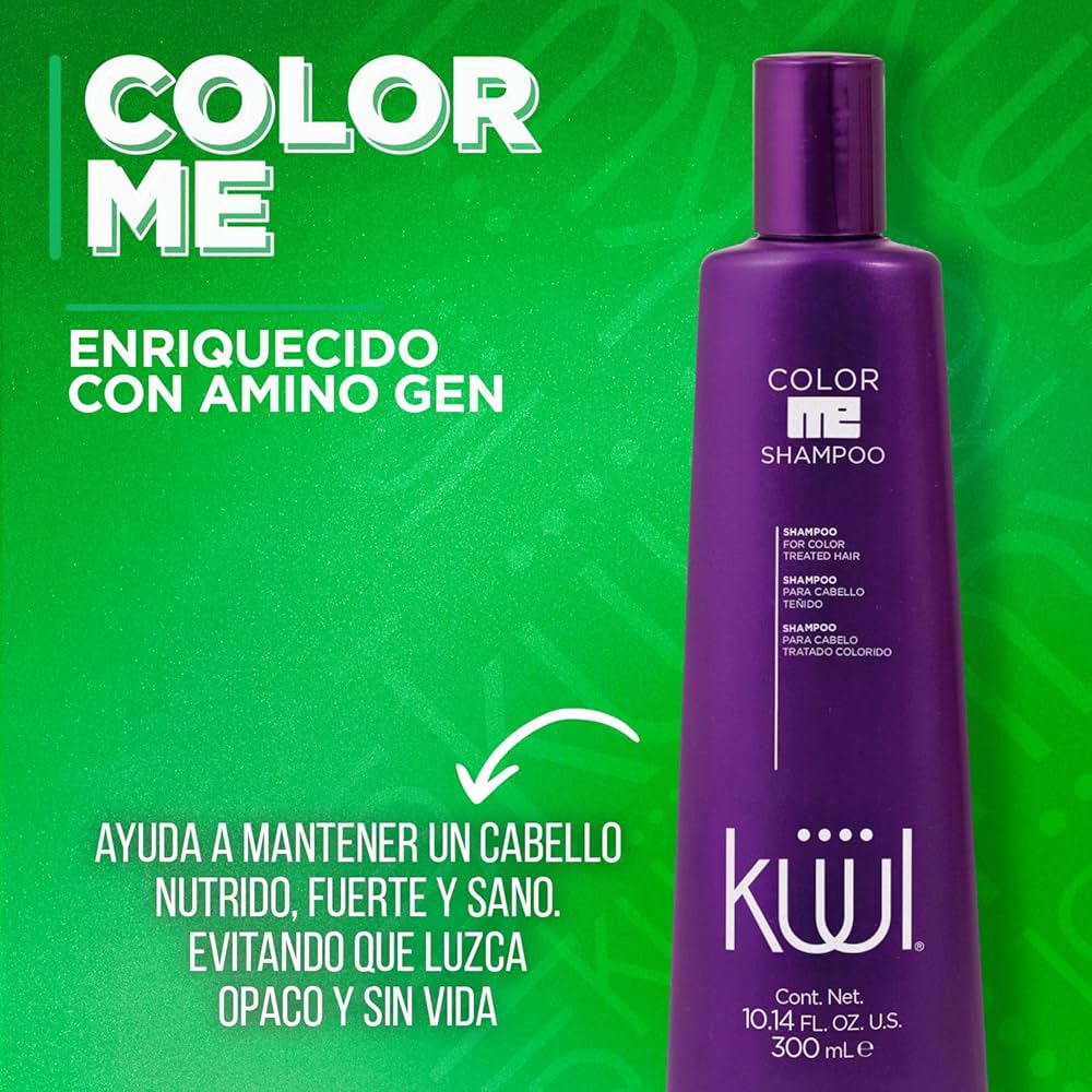 Color Me Shampoo Protector De Color Para Cabellos Teñidos Y Decolorados