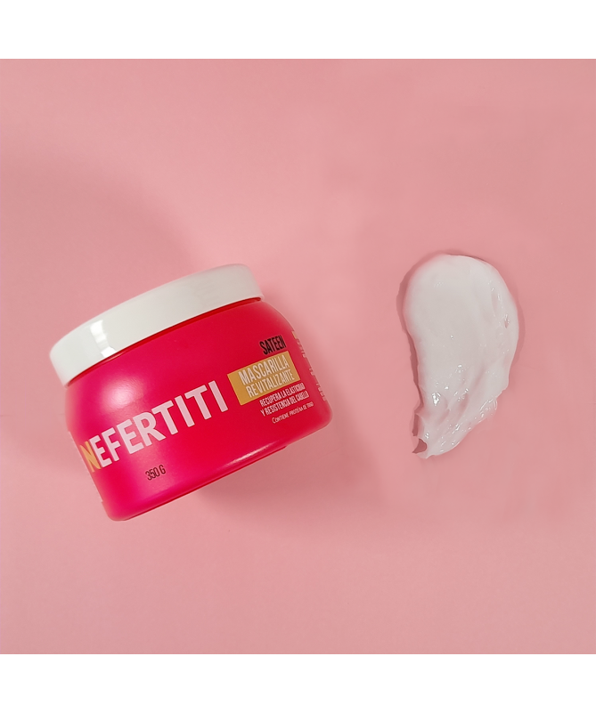 Mascarilla Intensiva Revitalizante Sateen Para Cabellos Dañados 350g