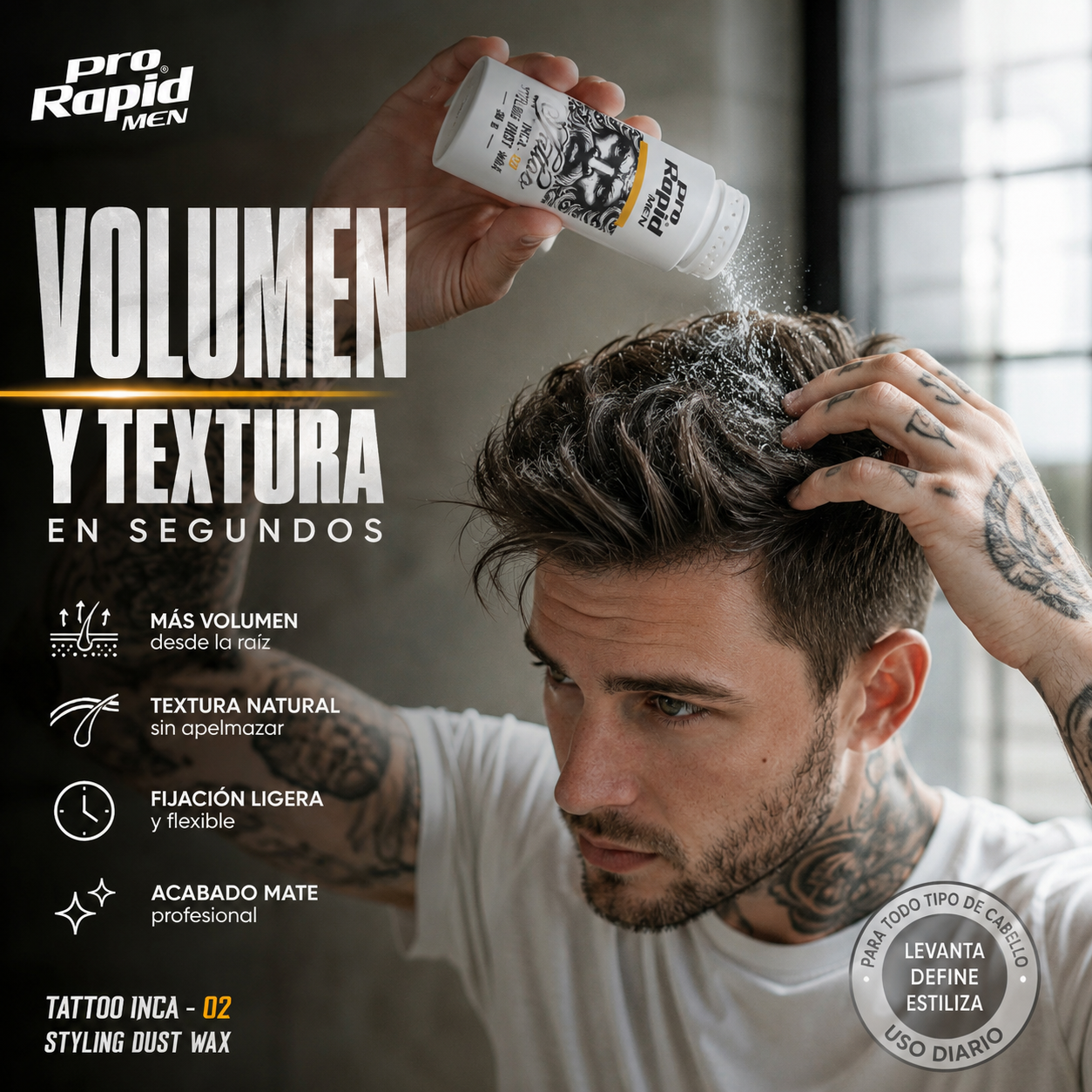 Cera En Polvo Inca - 02 Styling Wax Powder 30g
