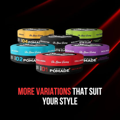 Pomada Premium 04 - SLICK TRICK 150ml Con Argán