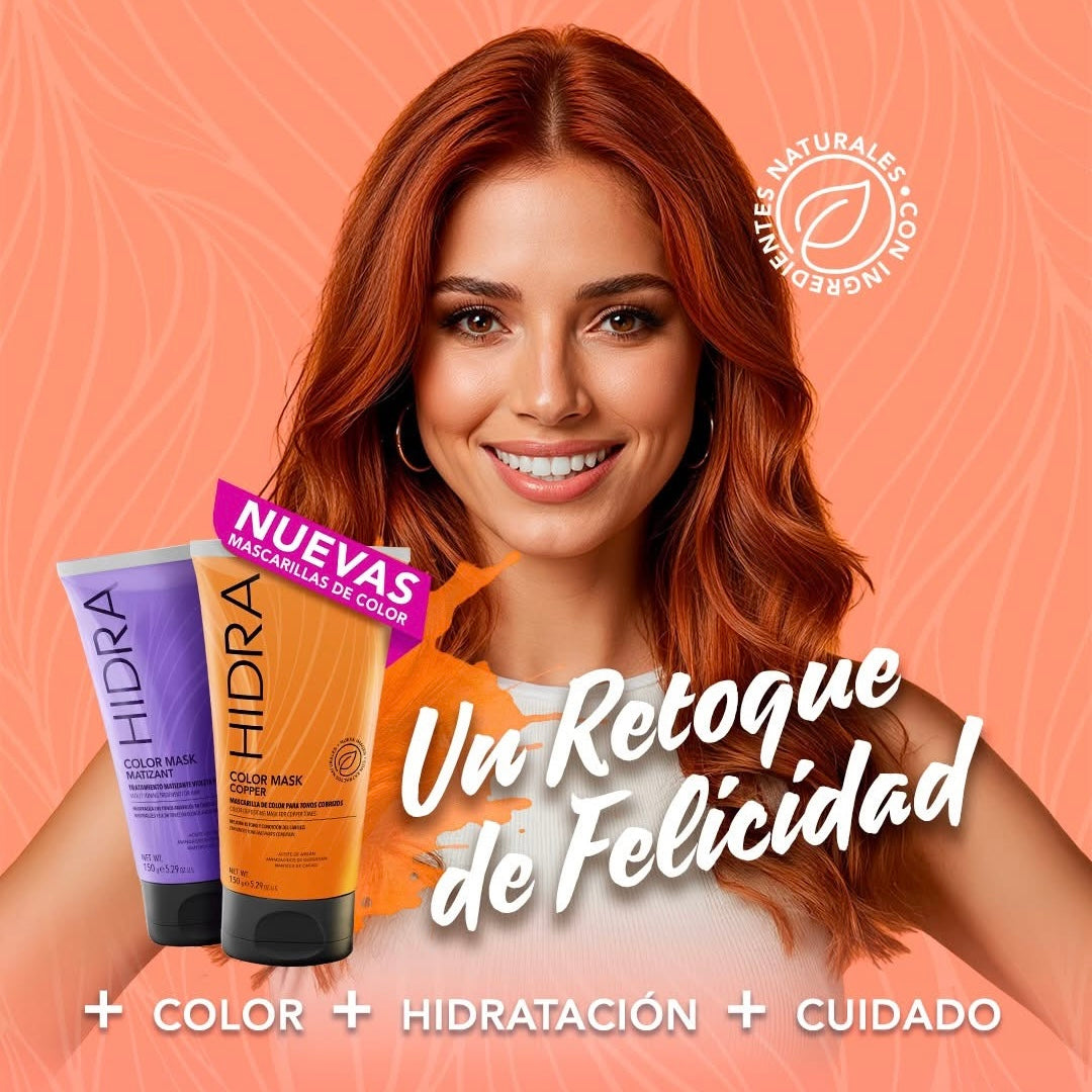 Mascarilla Matizadora de Cobrizos Color Mask Copper 150g