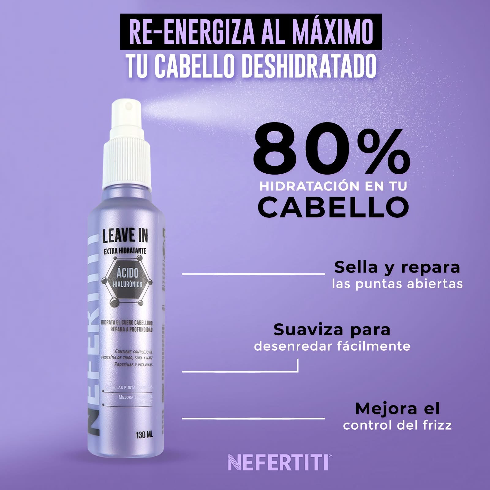 Leave In Extra Hidratante Ácido Hialurónico 130ml