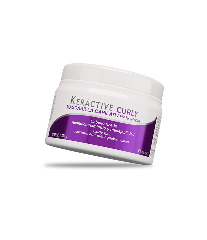 Keractive Curly Tratamiento Para Cabello Rizado/Ondulado 360g