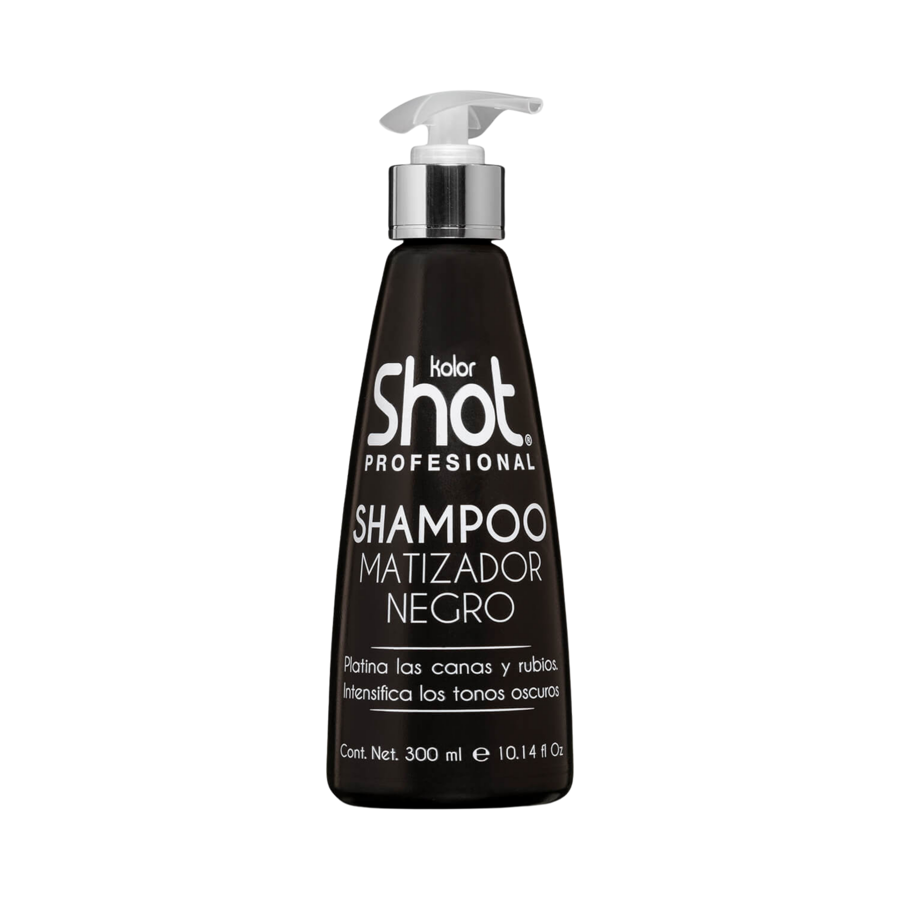 Shampoo Matizador Negro Para Platinados Rubios y Tonos Oscuros 300ml