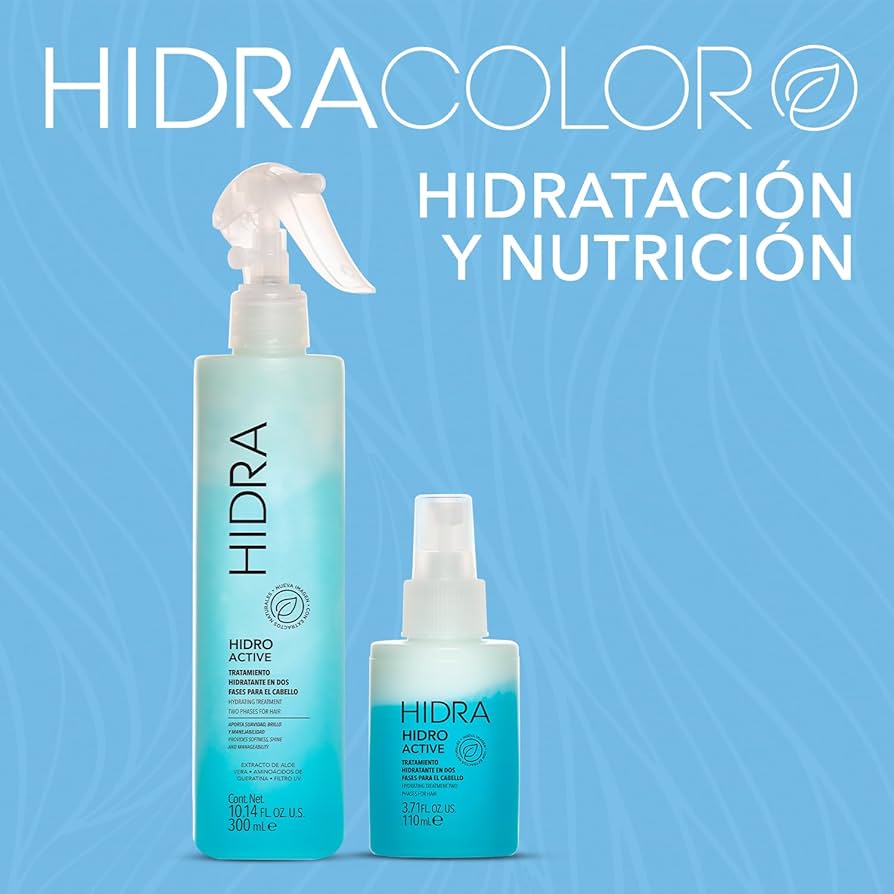 HIDRO ACTIVE Tratamiento Capilar Hidratante En Dos Fases Con Protección UV