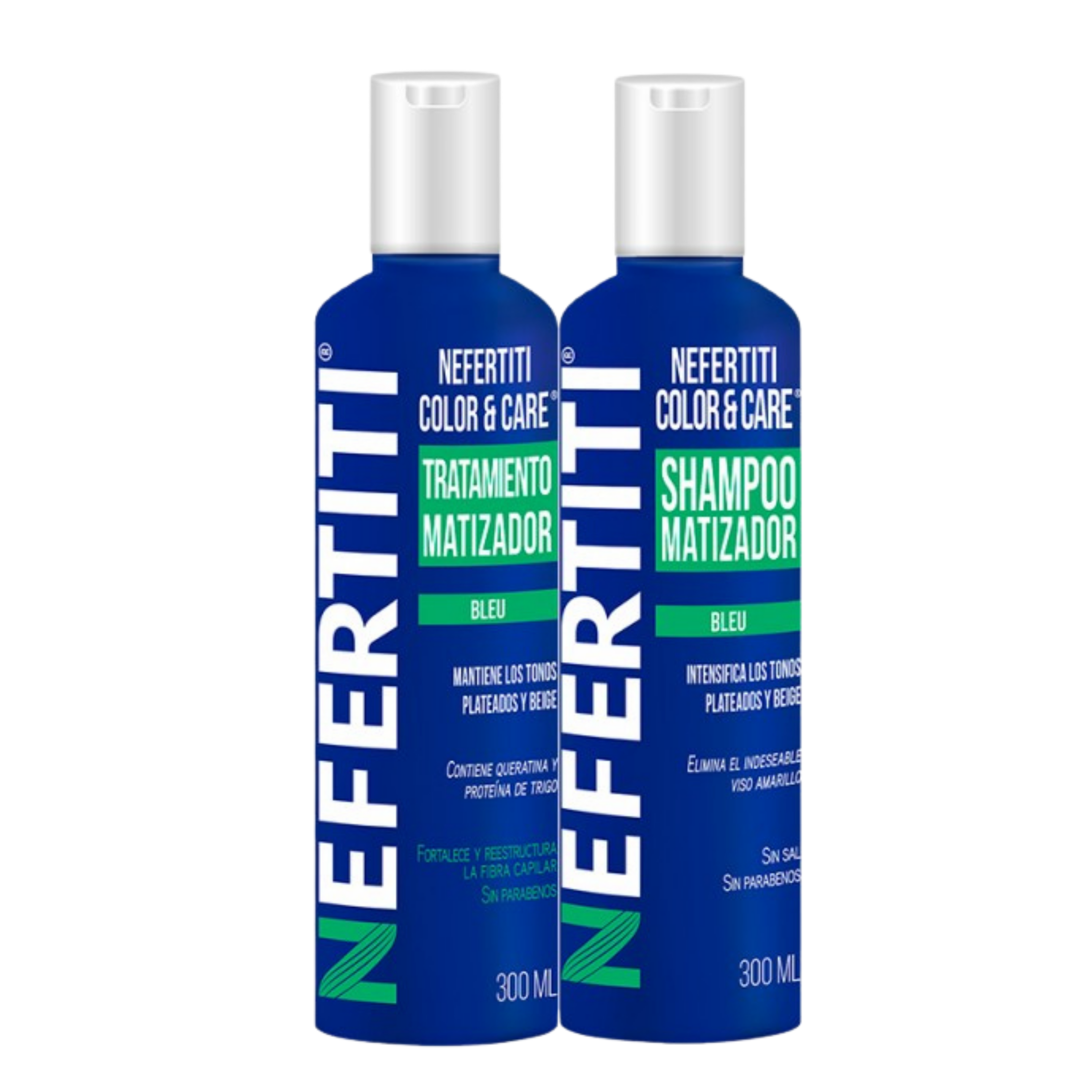 Kit Matizador Color & Care Bleu Para Plateados, Rubios y Beiges