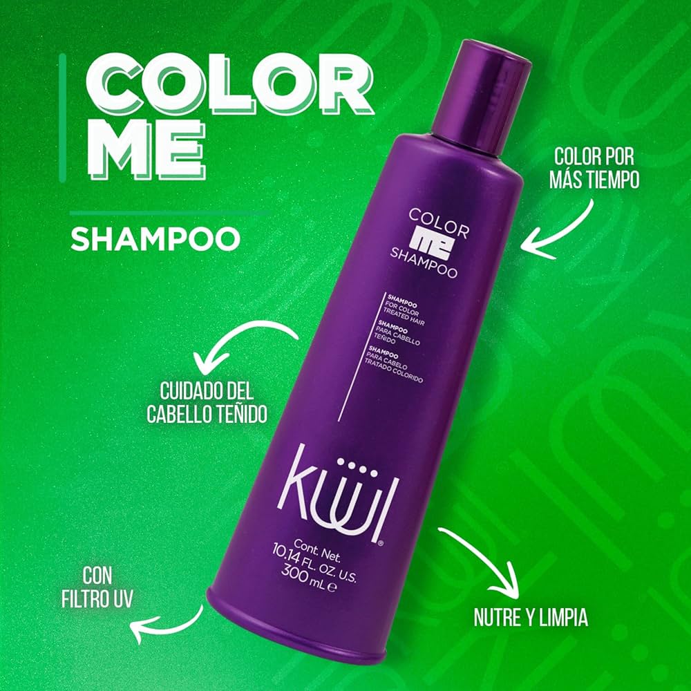 Color Me Shampoo Protector De Color Para Cabellos Teñidos Y Decolorados