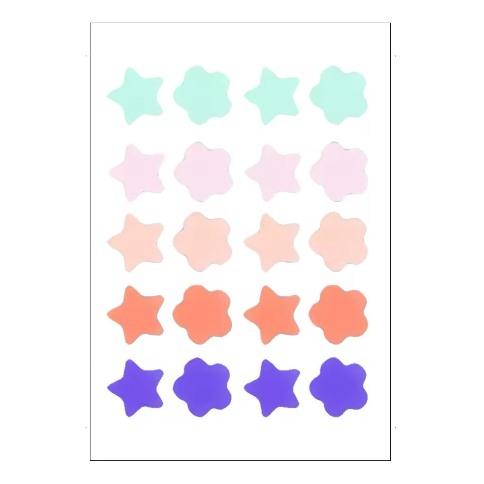 Pack 20 parches anti acné kawaii