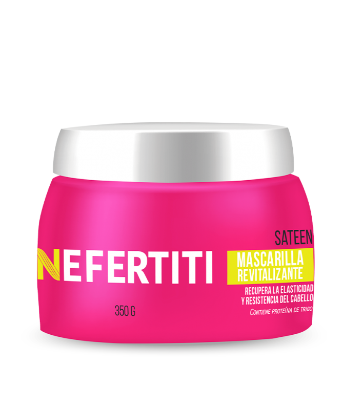 Mascarilla Intensiva Revitalizante Sateen Para Cabellos Dañados 350g