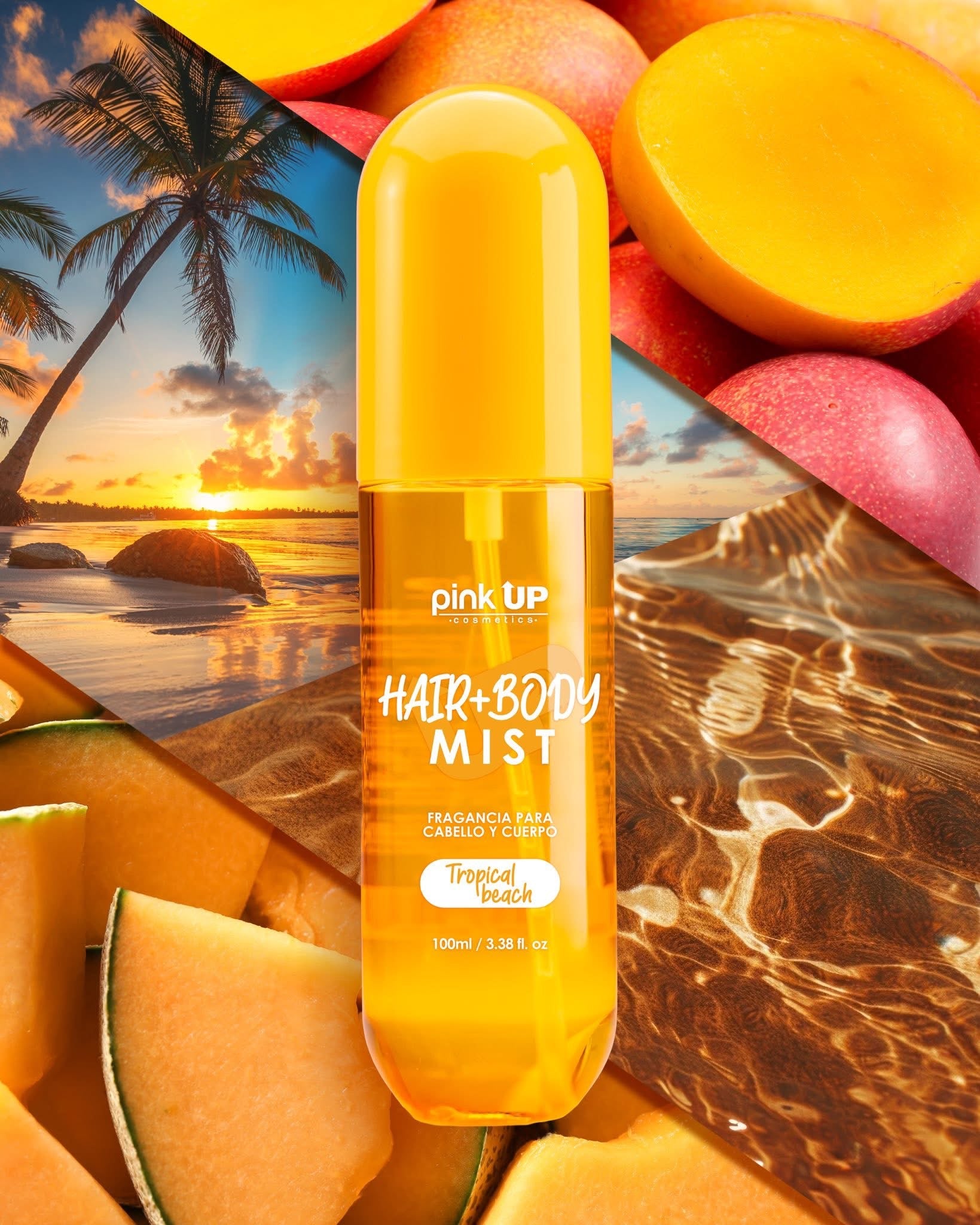 Hair+Body Mist Tropical Beach Fragancia Corporal Para Cabello Y Cuerpo 100ml