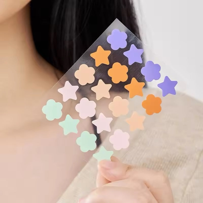 Pack 20 parches anti acné kawaii