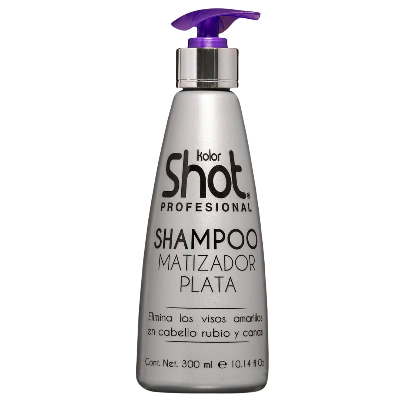 Shampoo Matizador Plata Para Rubios Y Canos