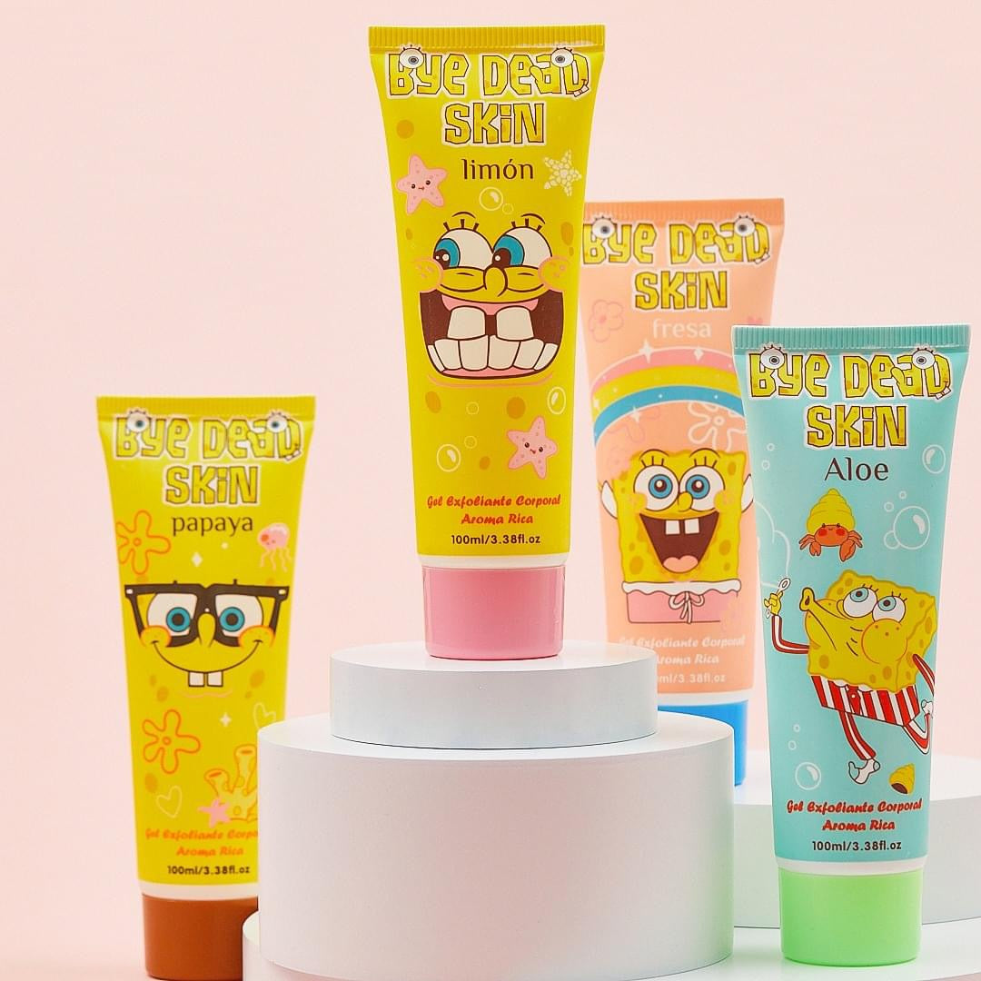 Gel peeling exfoliante facial Sponge Bob