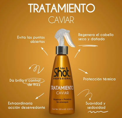 Tratamiento Caviar Para Cabellos Dañados Por Procesos Químicos 300ml.
