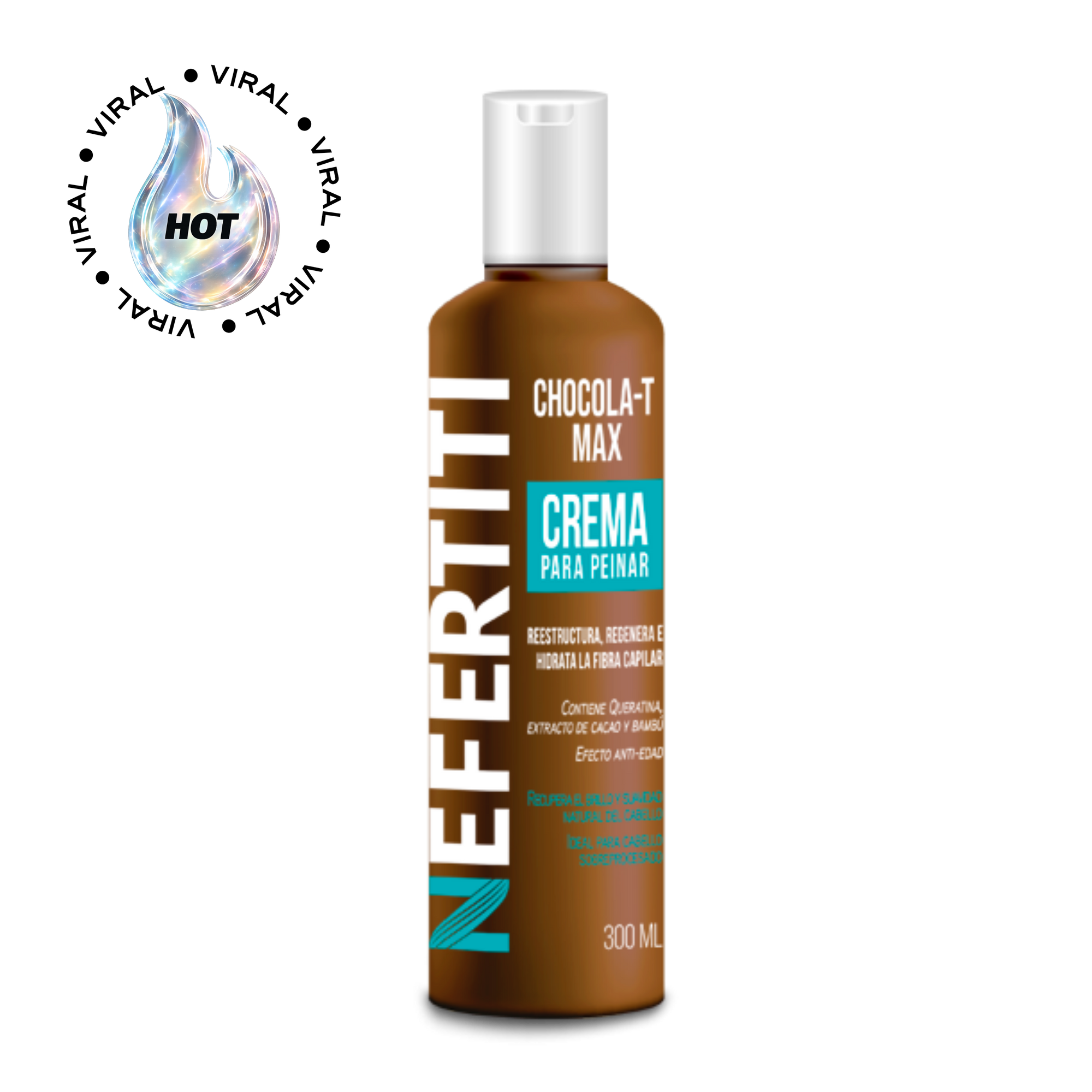 Crema Para Peinar Reestructurante Chocola-T Max 300ml
