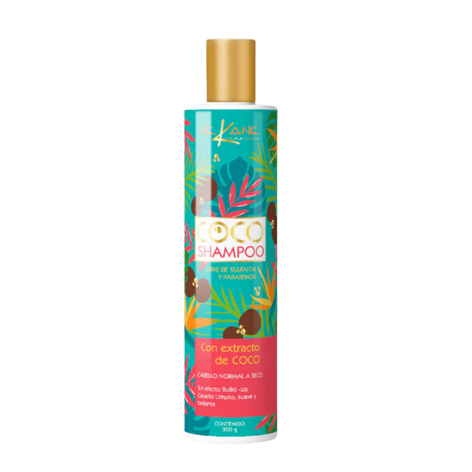 Shampoo Coco Sin Sulfatos Ni Parabenos 300ml