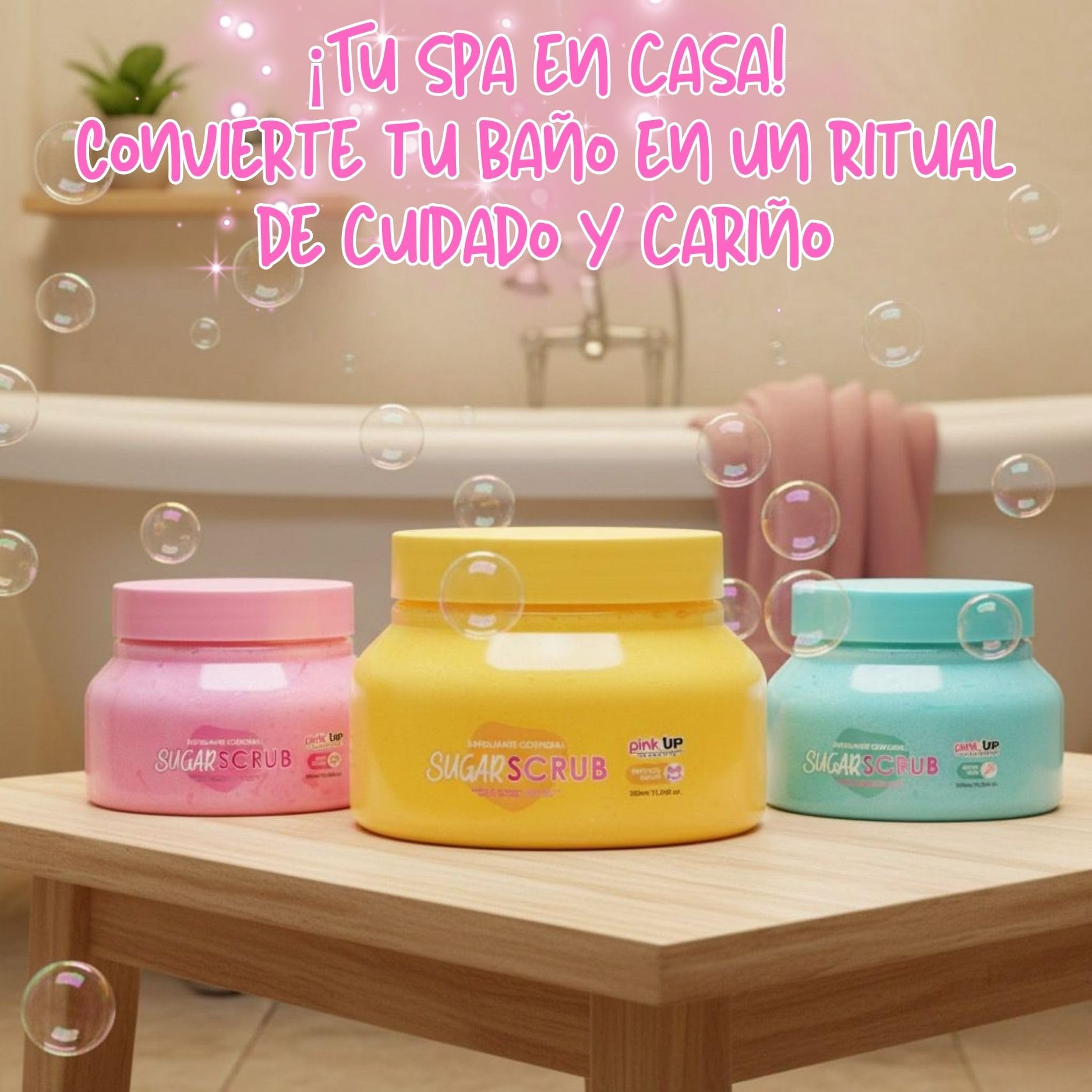 Exfoliante Corporal De Azúcar Sugar Scrub Secret Wish 350g