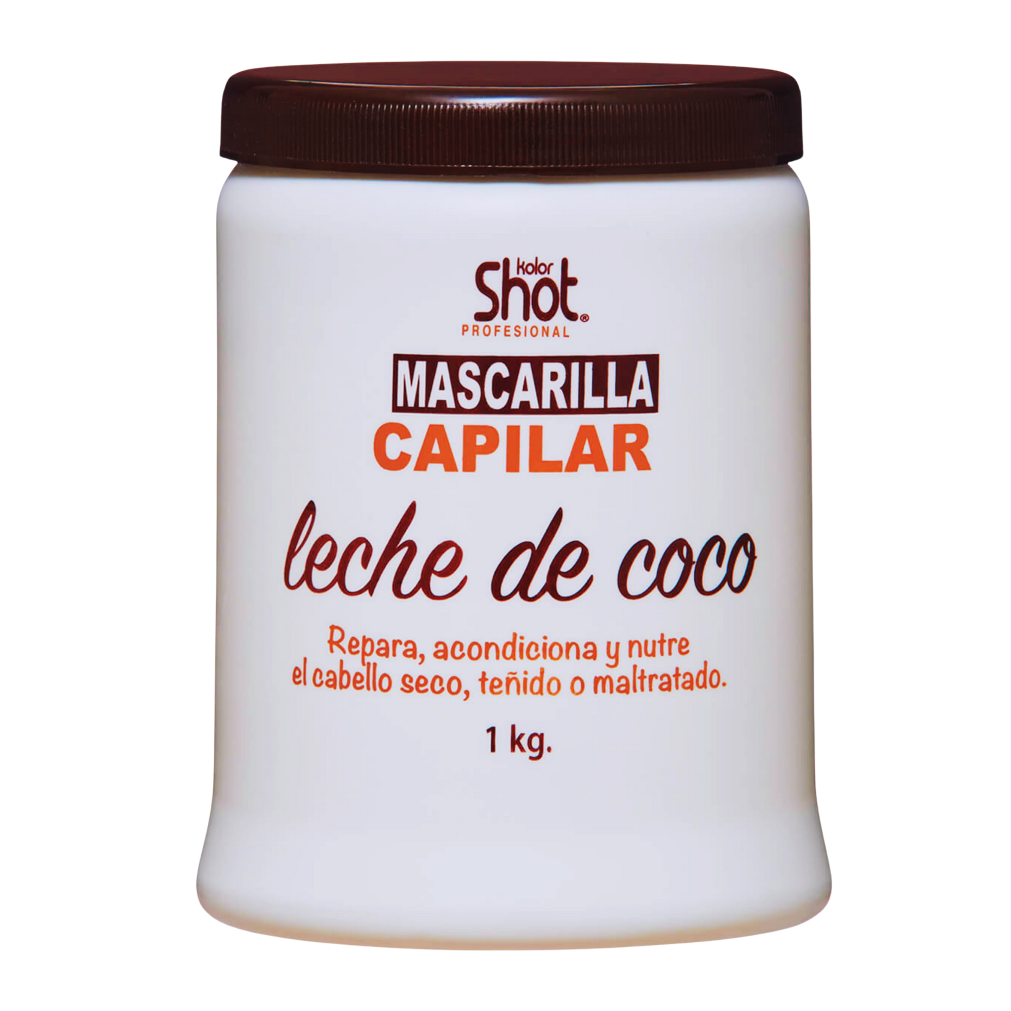 Mascarilla Capilar Leche De Coco Para Cabello Seco, Teñido O Maltratado