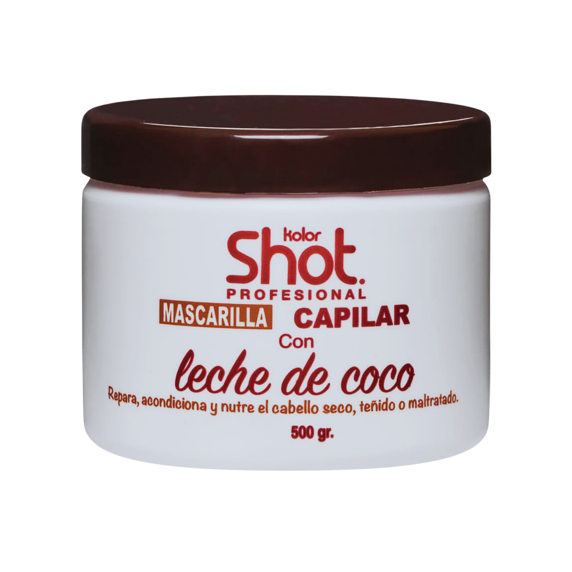 Mascarilla Capilar Leche De Coco Para Cabello Seco, Teñido O Maltratado
