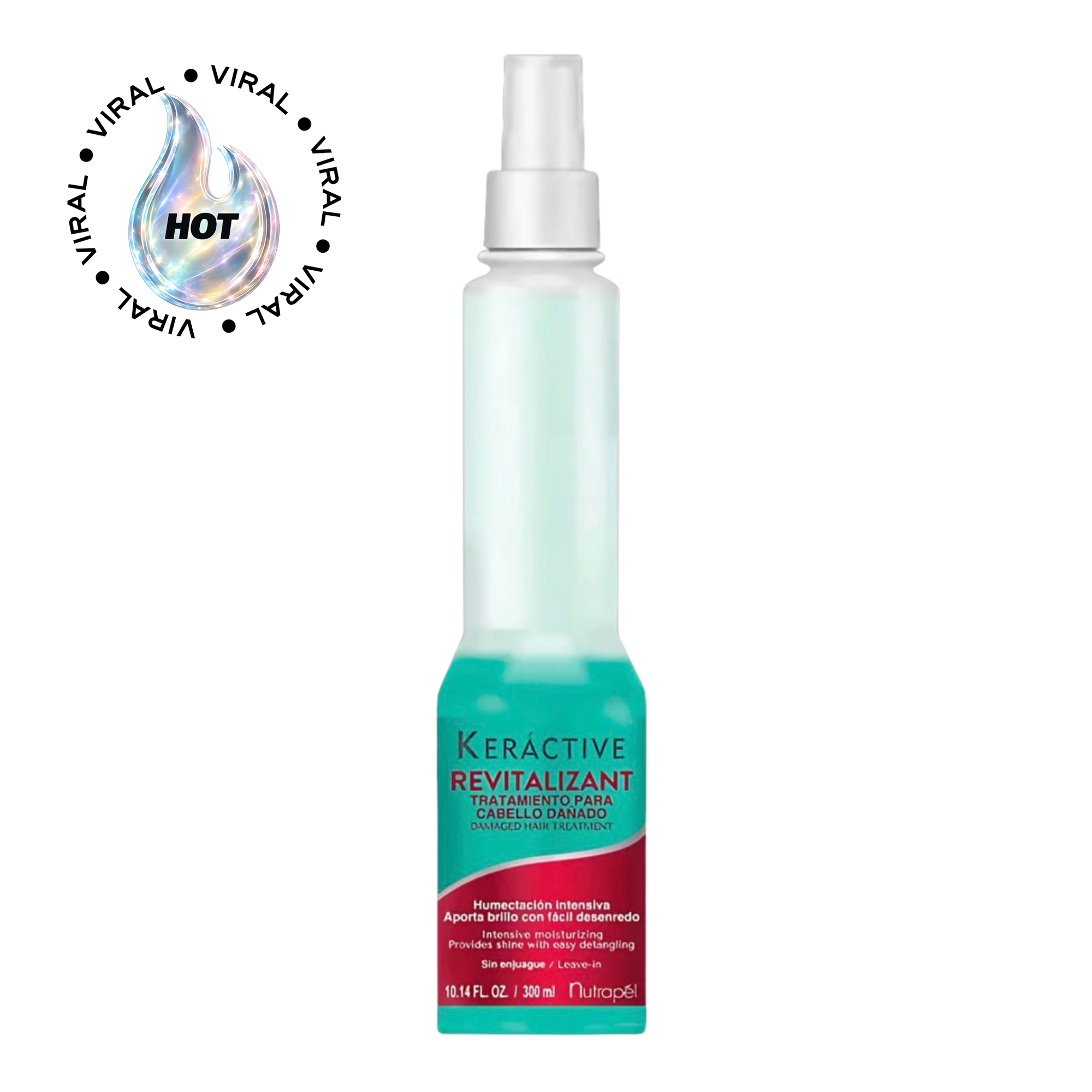 Keractive Revitalizant Tratamiento Bifásico Para Cabello Dañado 300ml