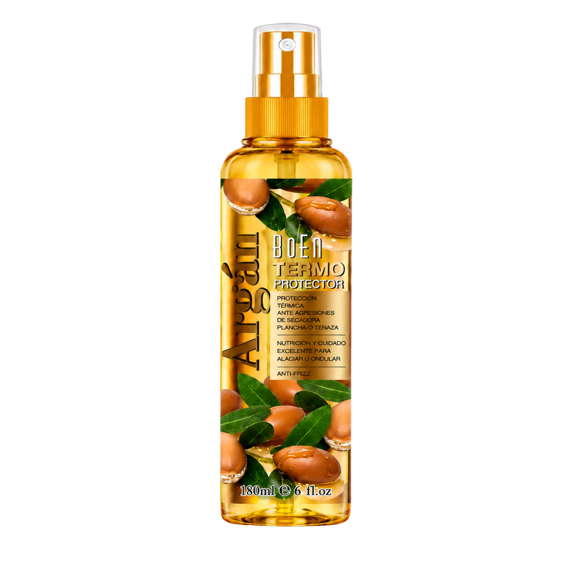 Termoprotector Planchado Express Con Argán, Colágeno, D Pantenol y Proteína de Seda