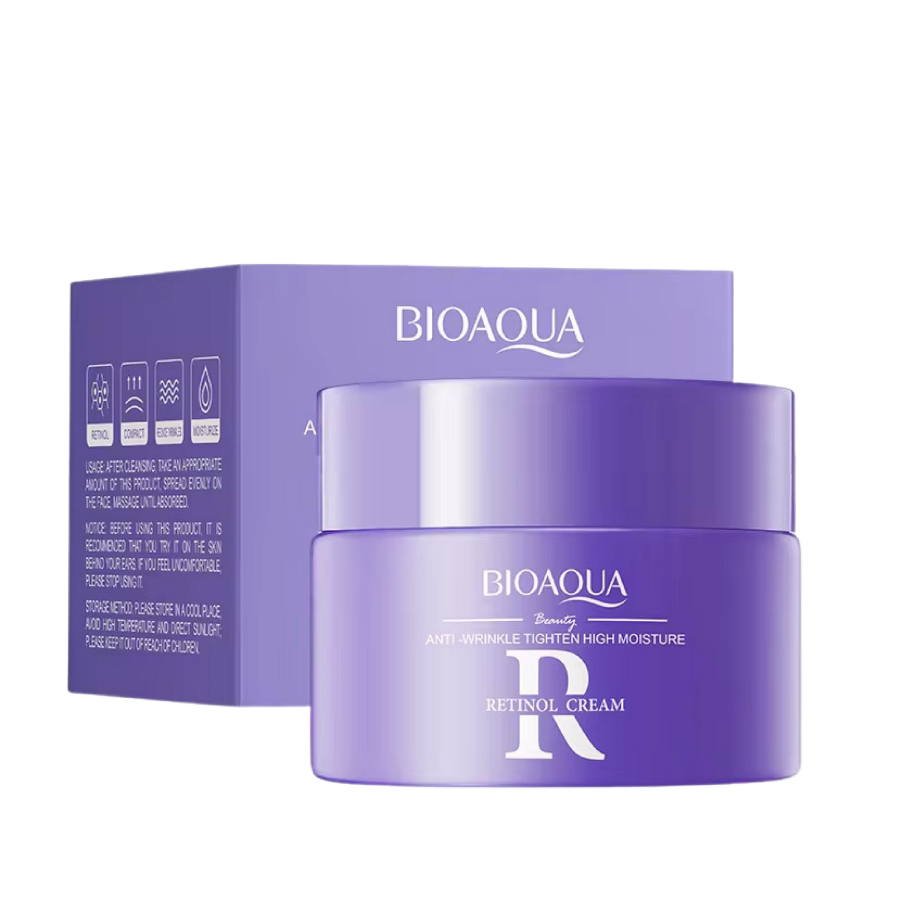 Crema Facial Antiedad Hidratante Con Retinol 60g