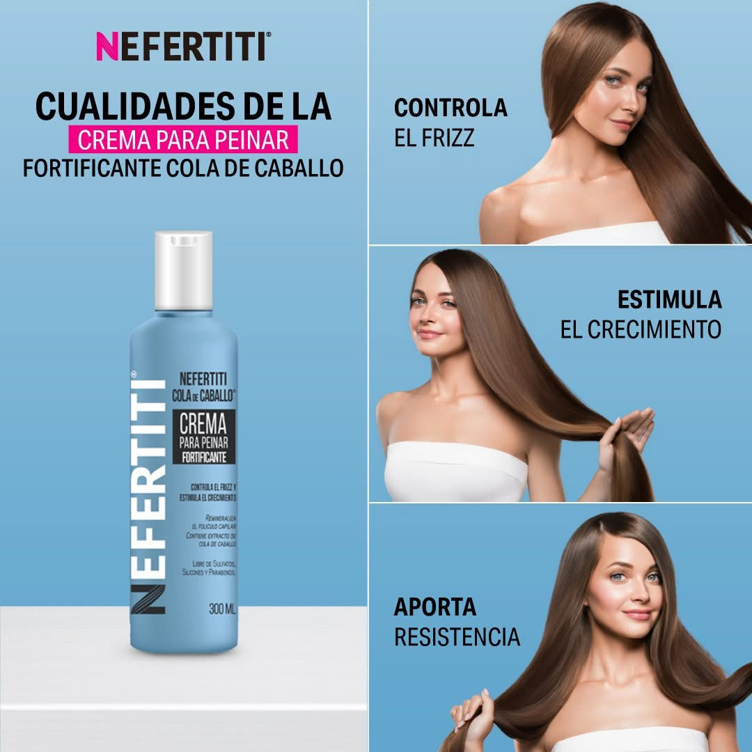 Cola de Caballo Crema Para Peinar Fortificante 300ml