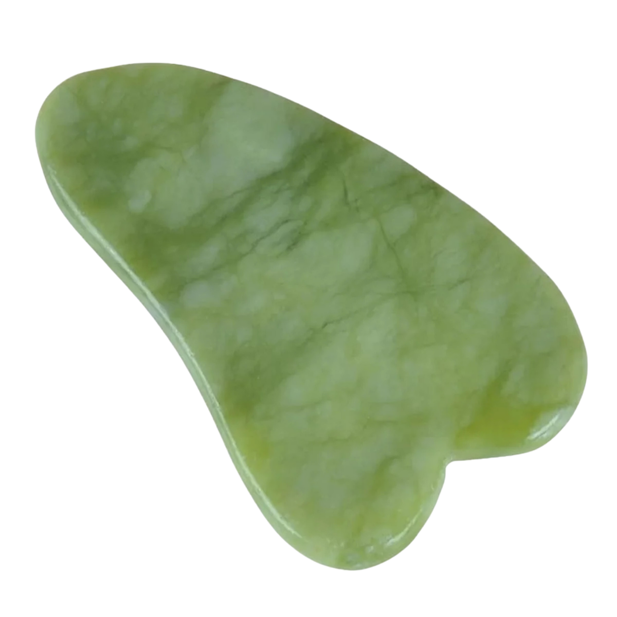 Gua-Sha Masajeador Facial De Jade Pulido