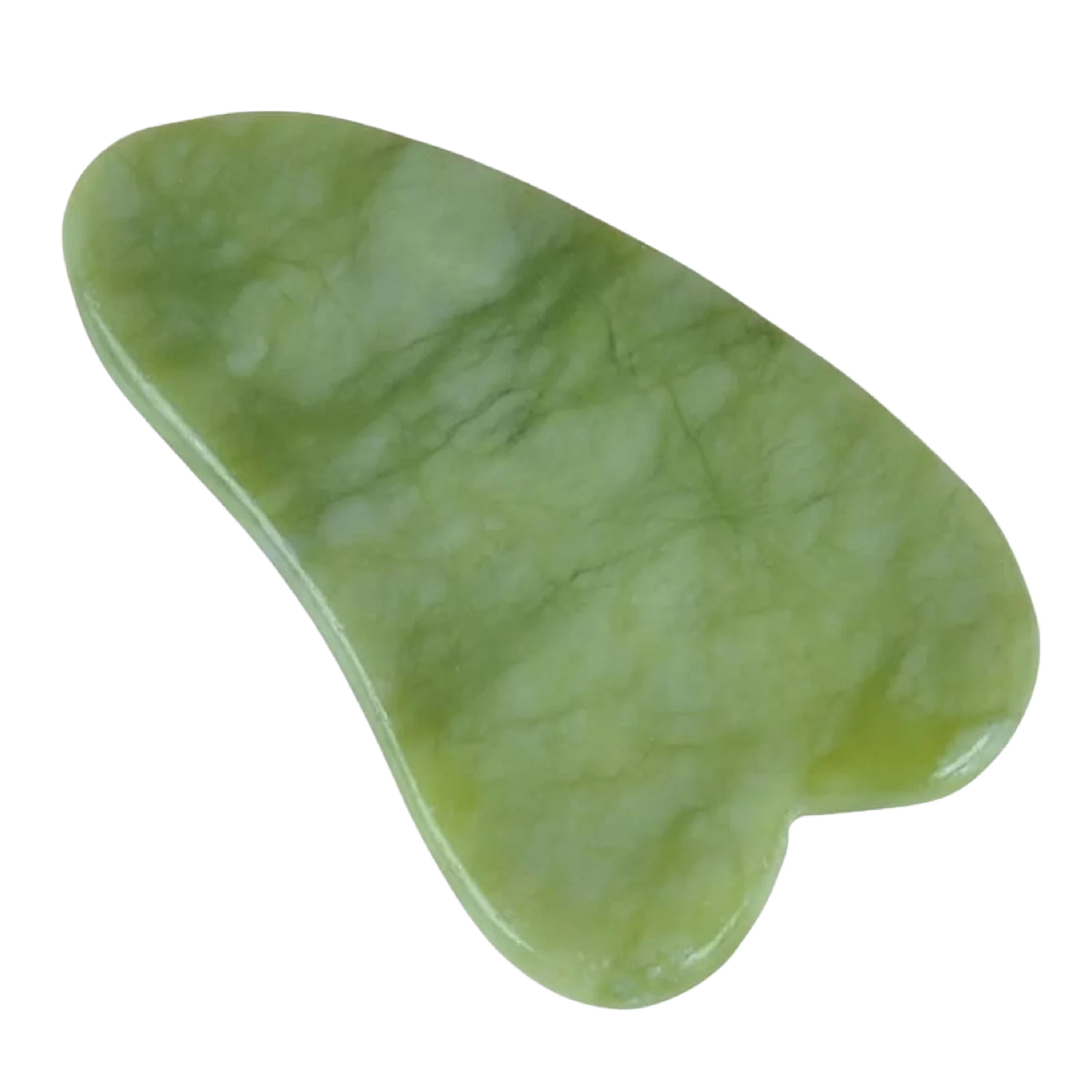 Gua-Sha Masajeador Facial De Jade Pulido