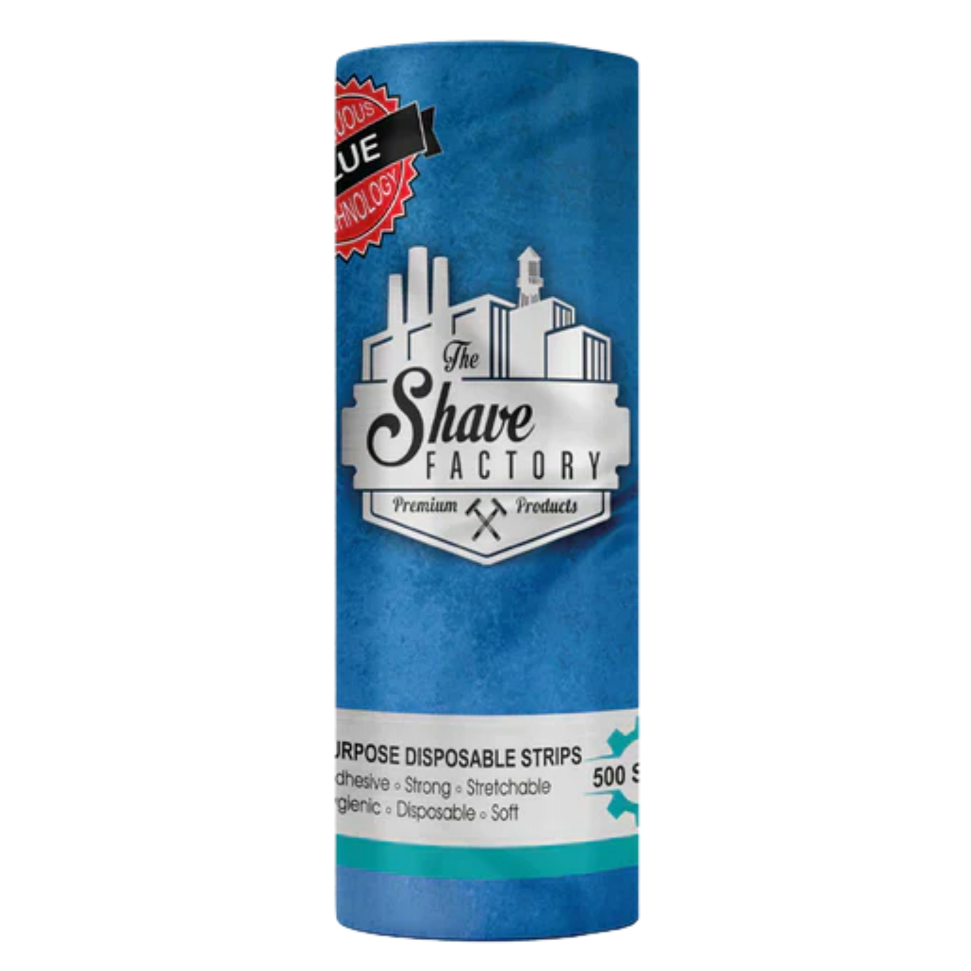 Pack 500 Tiras Papel Cuello Para Barberos Profesionales Blanco