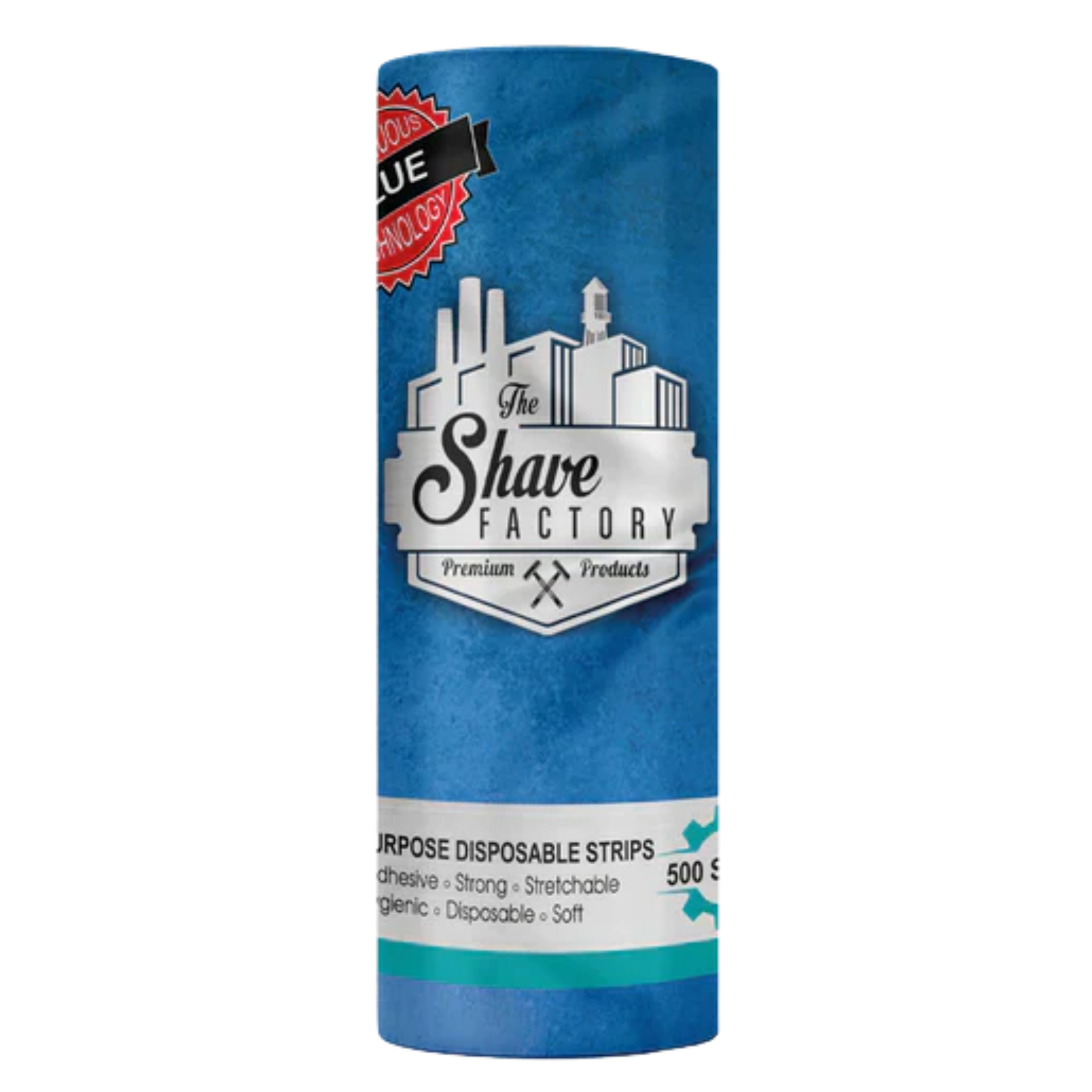 Pack 500 Tiras Papel Cuello Para Barberos Profesionales Blanco