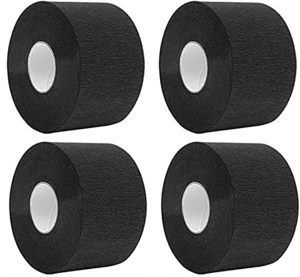 Pack 500 Tiras Papel Cuello Premium Para Barberos Profesionales Black